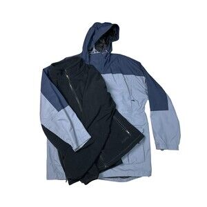 Cabela's Dry-Plus Men’s Jacket & Fleece Bundle XL Tall Outdoor Hiking Rain Gear